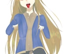 女の子のイラスト描かせていただきます かわいい女の子描くのすごく好きです！よろしくお願いします！ イメージ5