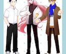 TRPG/ゲーム/配信etc！立ち絵を描きます あなたのキャラクターを形にします！ イメージ4
