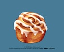 商用利用◎あたたかいタッチで食べ物・小物を描きます 小説、MV、グッズ、ゲーム、パッケージ、鑑賞用などのご利用に イメージ3