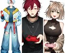 Y2K、韓国風イラストをお描きします かっこよく、かわいい今どきイラストをご所望の方へ イメージ1