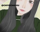 似顔絵風アイコン描きます 淡い色合い似顔絵風の可愛いアイコン イメージ2
