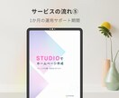 短期間限定のホームページを素敵に構築します 「STUDIO」でコストを抑えながらもスピーディに！ イメージ8