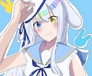 夏に向けた量産イラスト描きますます 風に揺れるセーラー服が涼しげで可愛い！夏のイラスト描きます イメージ2