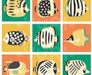 明るくてかわいい生き物イラスト作成します 動物・魚・古生物まで生き物なんでもOK！アイコンにオススメ イメージ2