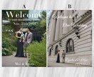 完全オリジナルなウェルカムボード作成します 『ポスターorパネル印刷』タイトル・字体選択可！レタッチ豊富 イメージ2