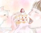 ふんわり優しい色合いで仕上げます 似顔絵やチラシに使うイラストなどご要望に合わせて イメージ5