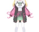 ふわふわ動くVtuber作成します キャラクターデザインからモデリングまで全てサポート イメージ3