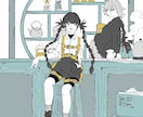 背景込みの静かな空気感の一枚絵を描きます MV／CDジャケット／本の挿絵など イメージ2