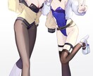 可愛くて綺麗なイラスト、制作いたします アイコンや立ち絵、MVイラスト等、イラスト全般お任せ下さい！ イメージ4