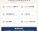 お試し1,000円でLINEリッチメニュー作ります 修正無制限・ラフ2案・設定手順書つき。購入前の無料ラフ案OK イメージ6