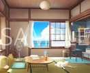 あたたかみのある背景イラスト制作します ゲームや動画に映える、空気感のある背景イラスト描きます！ イメージ3