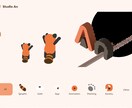STUDIOでビジュアルが良いサイトを制作します 国内外で経験がある現役デザイナーがサイトを制作します。 イメージ5