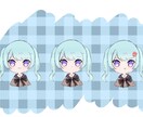 表情差分2種付！かわいいアイコンを描きます TwitterやYouTubeのSNSのアイコンに！ イメージ1