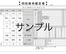 四柱推命をベースに総合運占います 一生の運気がわかる鑑定書付き！！ イメージ2