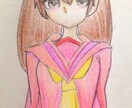 色鉛筆(水彩色鉛筆)でSNSのアイコン描きます 自分のSNS用のアイコンが欲しい方 イメージ1