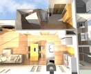 間取り図、イメージパース作成します 一級建築士がお悩み事、お手伝いします イメージ5
