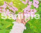 歌ってみた動画用イラスト描きます うたってみた動画の1枚絵を描きます イメージ3