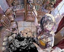背景、商用利用込み！MV用など一枚絵描きます 貴方の望む幻想的な世界を描きます！ イメージ4