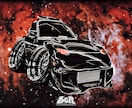 あなたの愛車イラストにしa4ポスター化します 思い出の愛車をポスターに！フレームも無料でついてきます！ イメージ6