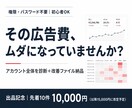 Amazon広告の無駄をまるごと診断します 分析はアカウント全体｜改善はファイル納品｜一人にしません イメージ1