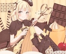 可愛らしい1枚絵製作します 配信用、SNS、記念日などに！ イメージ8