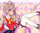 サムネイルや歌ってみたに使える1枚絵を制作します 目を惹く色使いで印象に残るイラストを！ イメージ3