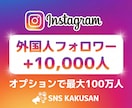 Instagramフォロワー1万人規模の手配します 【安心の減少保証付】最短即日で1万人規模の圧倒的拡散を実現！ イメージ1