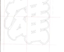 伝統的字体「江戸文字」「角字」を作成します 下絵から染色まで行う半纏職人が手書きで描く伝統的字体 イメージ6