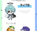 ちびキャラvtuberを制作致します 商用利用・二次利用料込み！コスパ◎選べるイラストタイプ！ イメージ4