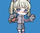 かわいいミニキャラお描きします アイコン、グッズ、動画等様々な用途にお使い頂けます！ イメージ3
