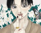 イラストを描きます 男の子や女の子 色味が薄く、儚げな絵を描くのが好きです。 イメージ3
