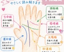 イラスト解説付きで手相鑑定とエネルギー調整します 手相から読み取る本当のあなたをお伝えします イメージ1