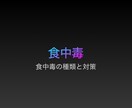 食中毒についての研修資料をご提供します 食中毒菌の種類、対策についてまとめるのは面倒ですよね イメージ1