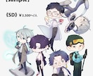 立ち絵・SDキャラ制作いたします 生き生きとした立ち絵をお届けいたします イメージ5