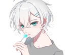 先着3名様限定価格✨SNSアイコンを制作いたします 綺麗でかわいいイラストが得意です！ イメージ4