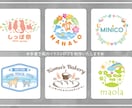 親しみやすく温かい手書き風イラストロゴを制作します 修正回数制限なし+AIデータ追加費用なし✔+著作権込み商用可 イメージ1