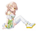 可愛く透明感のあるイラスト描きます Vtuber配信用、サムネ、グッズイラスト等 イメージ7