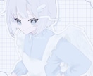 商用利用OK◎サムネイル等に使えるイラスト描きます 透明感のある可愛いイラストをお描きします！ イメージ3