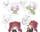 デフォルメイラスト制作します デフォルメのキャラクターイラストを制作します！ イメージ7