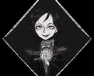 少しホラーなスクエアサイズのイラスト描きます SNSアイコンにオススメのイラストちょっぴりホラーに描きます イメージ7