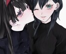 厚塗り風のイラストを描かせていただきます 商用利用可能！ペア画も描きます！ イメージ1