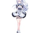 ご要望に応じてイラスト制作いたします 可愛い透明感のある女の子が得意です。お気軽にご相談ください。 イメージ5