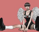 貴方だけの素敵な1枚絵、動画サムネイラスト描きます 歌ってみた、ゲーム実況、生配信用など色々お任せ下さい！ イメージ3