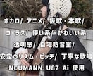 防音スタジオ完備、仮歌本歌を高品質でお届けします ボカロ系が得意です!リズムピッチに定評あり! イメージ1