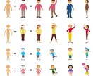 広告デザイナー向け！イラストaiデータお送りします イラストが描けなくても、編集できる挿し絵イラストデータ イメージ1