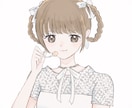 女の子・キャラクター等、可愛いアイコン制作します 二次利用◎ツイッター、LINE等のアイコンをお求めの方へ♪ イメージ5