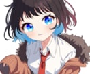 イラスト製作します 女性または男性イラストをアニメ塗りで描かせていただきます イメージ3