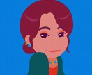 ポップでキャラクター感のある似顔絵を描きます 各種アイコンなどにお使いください！ イメージ4