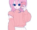 SNSで使用するアイコンなどを描きます 地雷、サブカル、量産絵が好きな方向け！ イメージ9