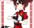 キュートな女の子のイラスト描きます VTuberさんにおすすめ！可愛さに全振りしたイラストです！ イメージ4